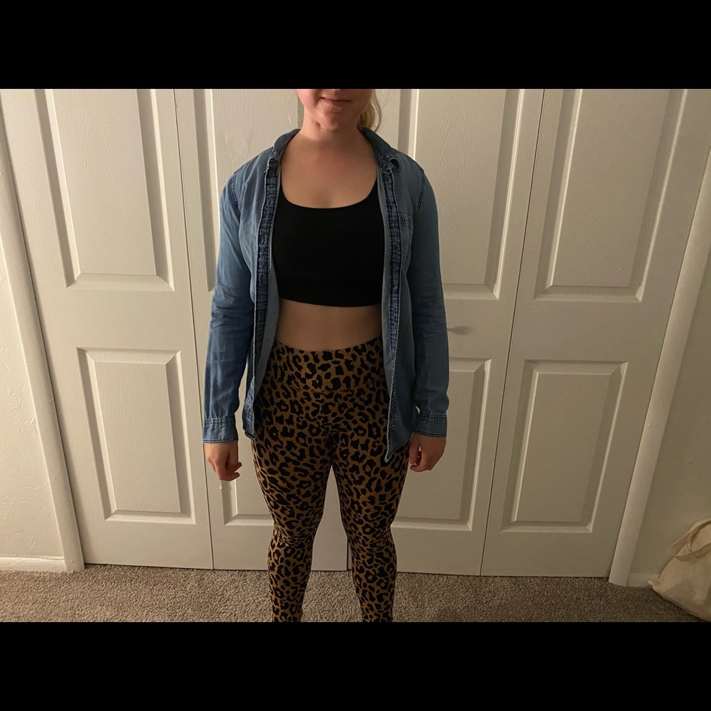 Denim top